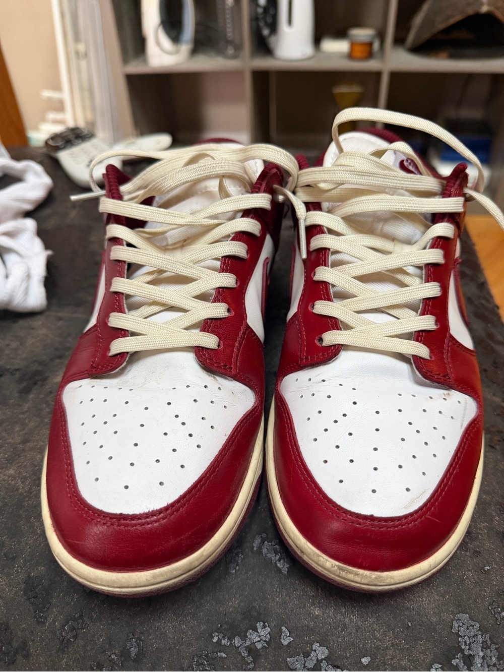 Varsity Red Dunks - Picture 2 of 5